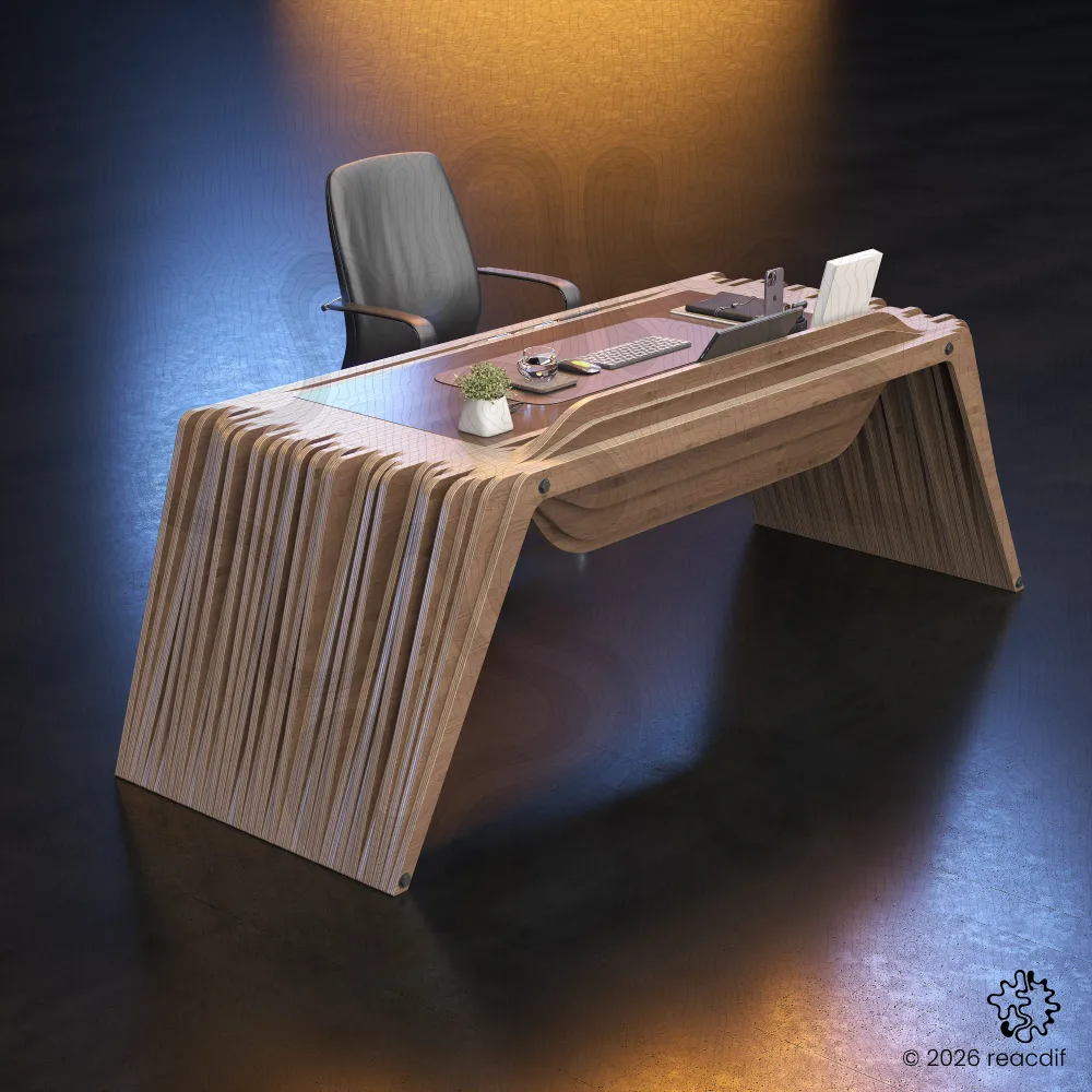 Parametric Reception Desk A-1