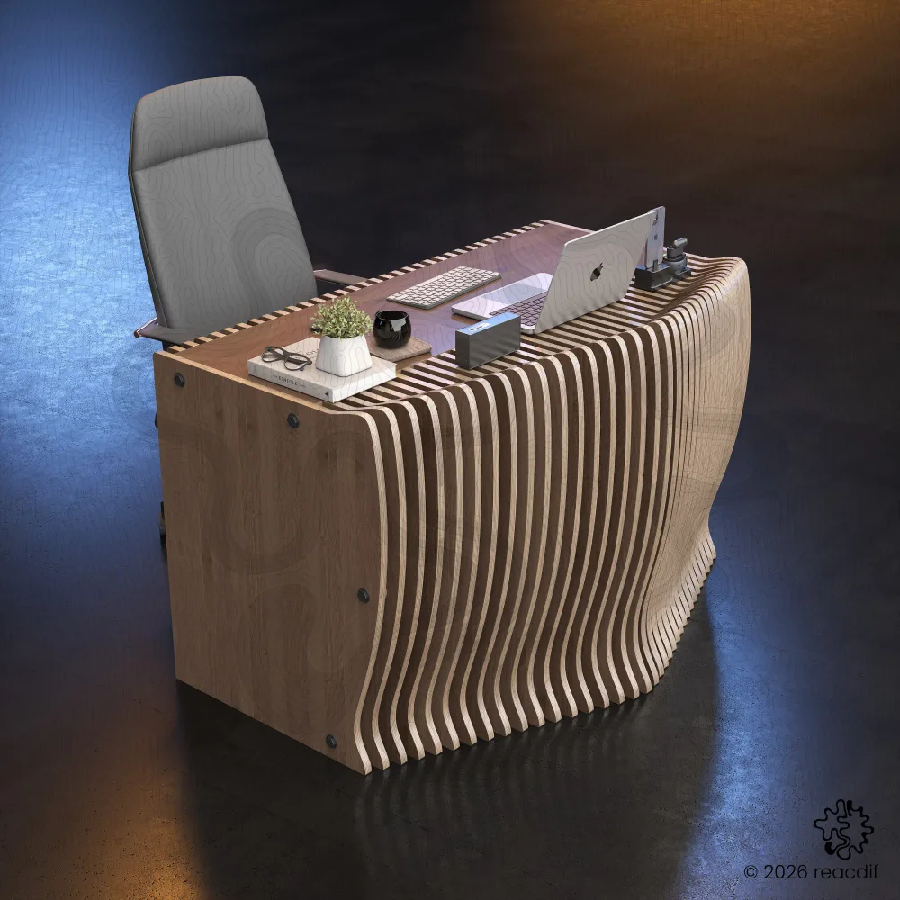 Parametric Reception Desk A-10