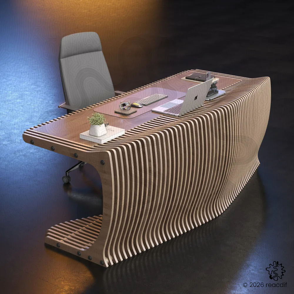 Parametric Reception Desk A-2