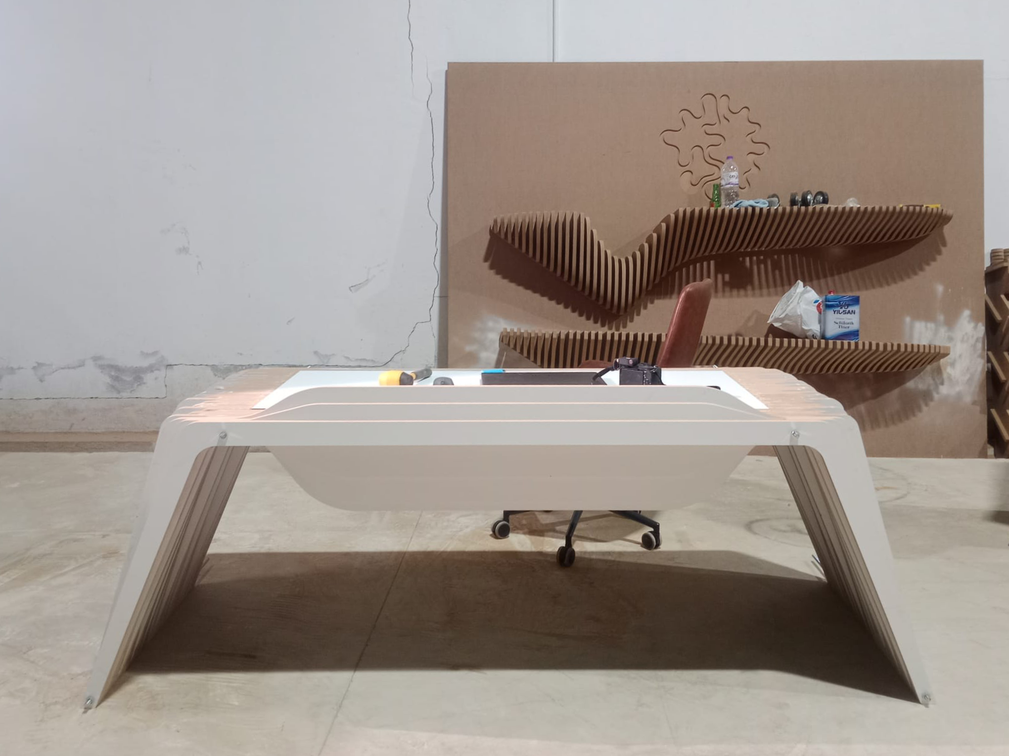 Parametric Reception Desk A-1 | CNC Smooth Design Files