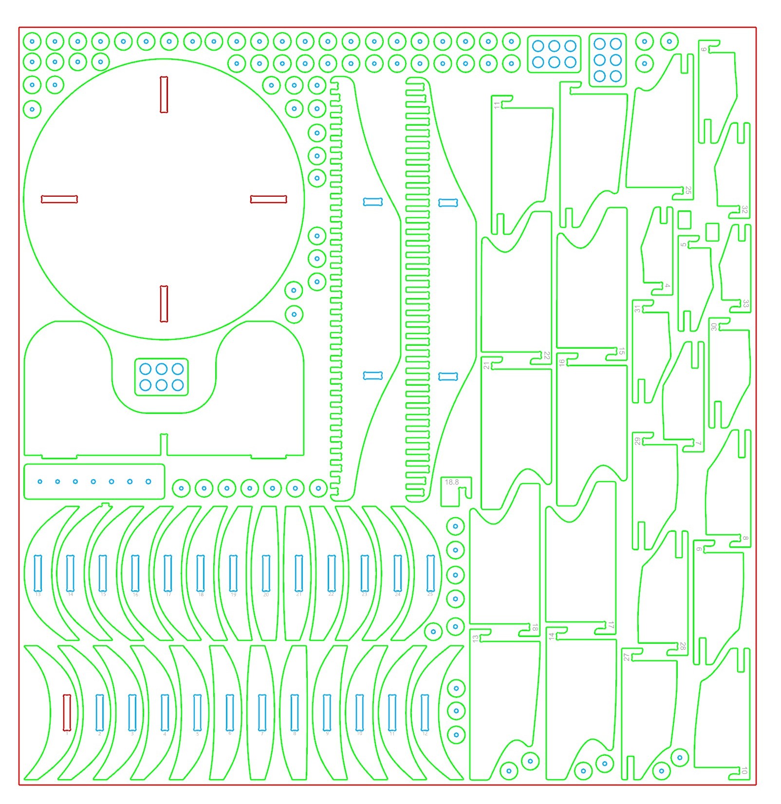 Cnc Router Cutting Sheet Example